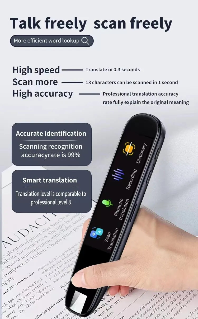 International Multi-language Scanning Translation Pen